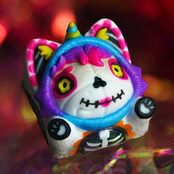 Goldenstar Keycap - Napicorn - White Mictlán