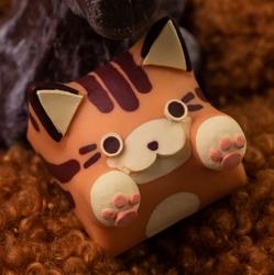 Hello Caps - Bongo Cat v2 - Pumpkin Spice