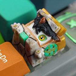 Goldenstar Keycap - Exocorn