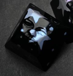 Nightcaps - Eggface - Faceted - Piano Black A