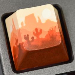 SodieCaps - Blank Keycaps (GMK Style) - Sunset Canyon
