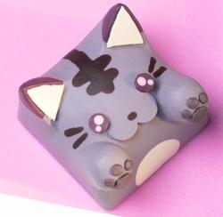 Hello Caps - Bongo Cat v2 - Purple rain