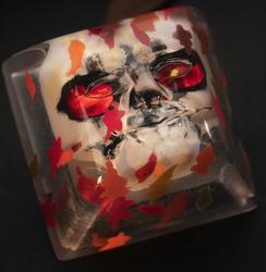 Nightcaps - Skeletal Eggface v3 - Season’s End Red