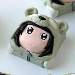 Bro Caps - Pandaboo - Dark Beige