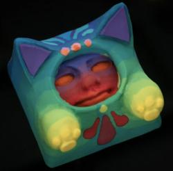 Nightcaps - ETF x Hello Caps - Bongoface - Gradient Garden C