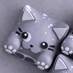 Hello Caps - Bongo Cat v2 - Graypefruit