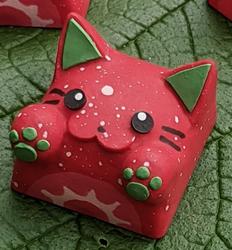 Hello Caps - Bongo Cat v2 - Strawberry