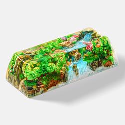 Jelly Key - Born of forest series: Seasons of Sylvan Splendor artisan keycaps (2025/08/10) - Awakening Blossom / 2.25u SA