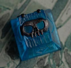 Azi Keycaps - Barkey v2 - Torched Blue (MX/T)