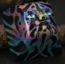 Nightcaps - Eggface v3 - Oil Slick, blue-eyed
