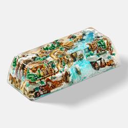 Jelly Key - Born of forest series: Seasons of Sylvan Splendor artisan keycaps (2025/08/10) - Frostbound Grove / 1u SA