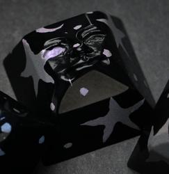 Nightcaps - Eggface - Faceted - Piano Black B