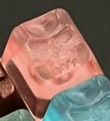 Clack Factory - Solid Color Skulls - “Rose” Colored Glasses