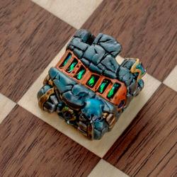 Jelly Key - Chess series – Crusader’s Gambit artisan keycaps (2025/9/12) - Evil Rook
