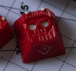 Azi Keycaps - Barkey v2 - Red Row (MX)