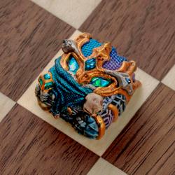Jelly Key - Chess series – Crusader’s Gambit artisan keycaps (2025/9/12) - Evil King