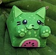 Hello Caps - Bongo Cat v2 - Watermelon