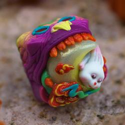 Goldenstar Keycap - Hungercorn - Moon Chomper