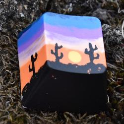 SodieCaps - Blank Keycaps (GMK Style) - Sonoran Sunset