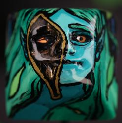 Nightcaps - Skeletal Eggface v3 - Earth Fae