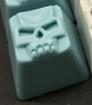 Clack Factory - Solid Color Skulls - Lead Blue