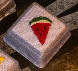 Text Styles - acrylic frame v1 - Watermelon