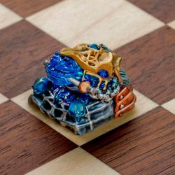 Jelly Key - Chess series – Crusader’s Gambit artisan keycaps (2025/9/12) - Evil Knight