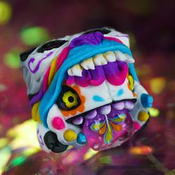 Goldenstar Keycap - Hungercorn - Pale Mictlán