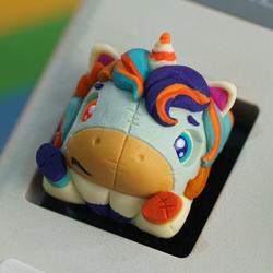 Goldenstar Keycap - Unikorn - Dreamcast