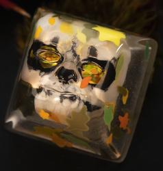 Nightcaps - Skeletal Eggface v3 - Season’s End Yellow