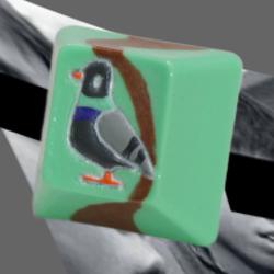 Level caps - Sky Rat - Swoosh (Green & Brown)