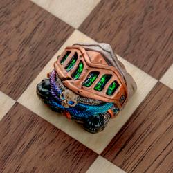 Jelly Key - Chess series – Crusader’s Gambit artisan keycaps (2025/9/12) - Evil Pawn
