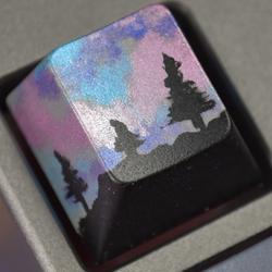 SodieCaps - Blank Keycaps (GMK Style) - Iridescent Dreams