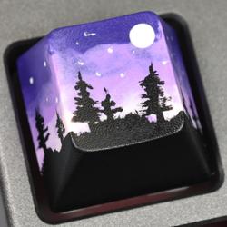 SodieCaps - Blank Keycaps (GMK Style) - Mystic Pines