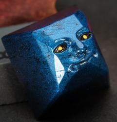Nightcaps - Eggface - Faceted - Crystallized Blue
