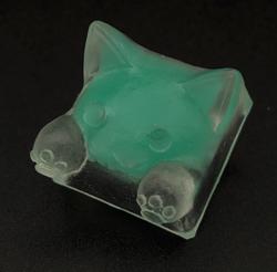 Hello Caps - Bongo Cat v2 - Sea Glass