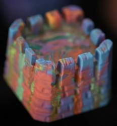 Nightcaps - Castle Caps - Melted Crayon B