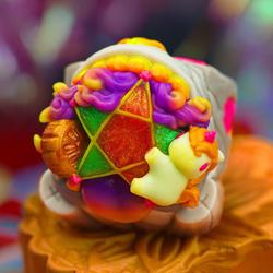 Goldenstar Keycap - Hungercorn - Starlight