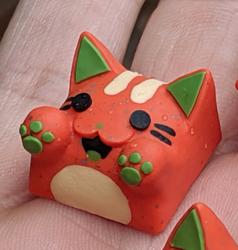 Hello Caps - Bongo Cat v2 - Tomato soup