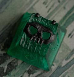 Azi Keycaps - Barkey v2 - Torched Green (MX/T)