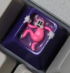 Rubrehose - Loosquatch (Rubrehose x Levelcaps Collab) - Pink Guy