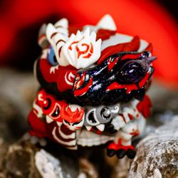 Crystal Pieces - Skeleton Drageris - Akai-Gesshoku
