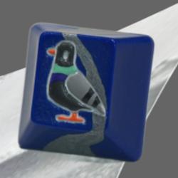 Level caps - Sky Rat - Swoosh (Blue & SIlver)