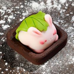 Jelly Key - Lunar Delicacies artisan keycaps (2025/09/20) - Moon Rabbit