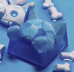 Hello Caps - Bongo Cat V2 - Gelatinous Blue’b