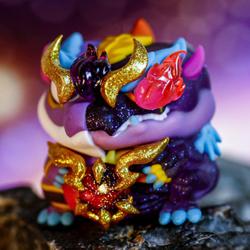 Crystal Pieces - .Skeleton Drageris. - Dark Star