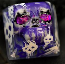 Nightcaps - Skeletal Eggface v3 - Purple Ghost