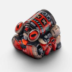 Dwarf Factory - MechaMarine - Amber Hermitron Slick