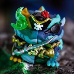 Crystal Pieces - Skeleton Drageris - The Golden Hook