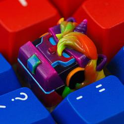 Goldenstar Keycap - Unibot - Prism